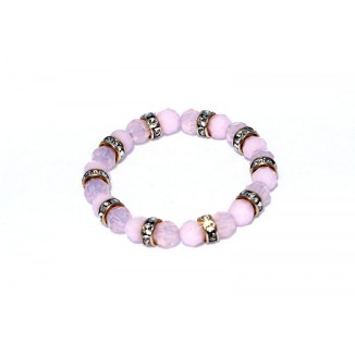 JC - SWAROVSKI CHILDRENS BRACELET ROSE