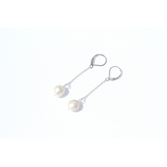 JC - EARRING WITH SWEETWATER PEARL